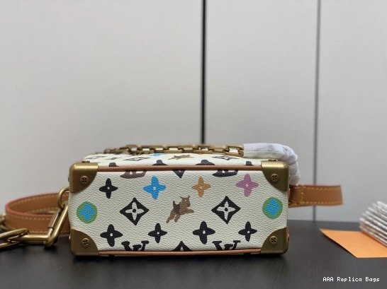 Aaa replica ru SOFT LOUIS MINI TRUNK-18.5*13*8cm VUITTON 0806